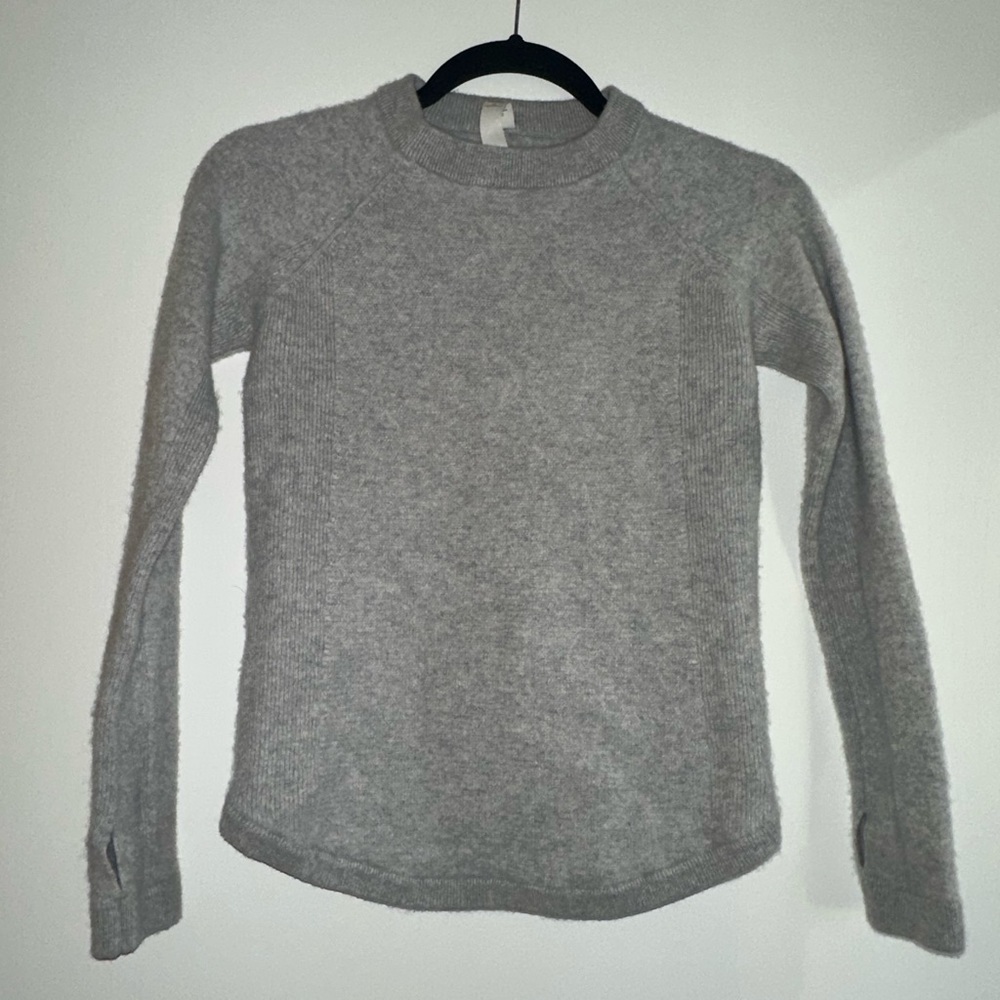 Lululemon Gray Pullover Sweater - image 1